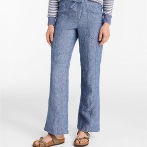 Women Blue Casual Pants